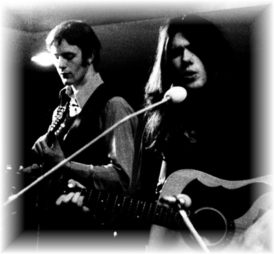 Ziggurat playing at Exeter University Great Hall 1974 (Steve & Dave Styles)